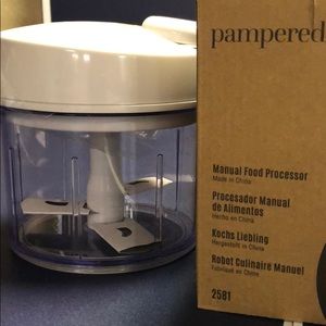 Manual food processor